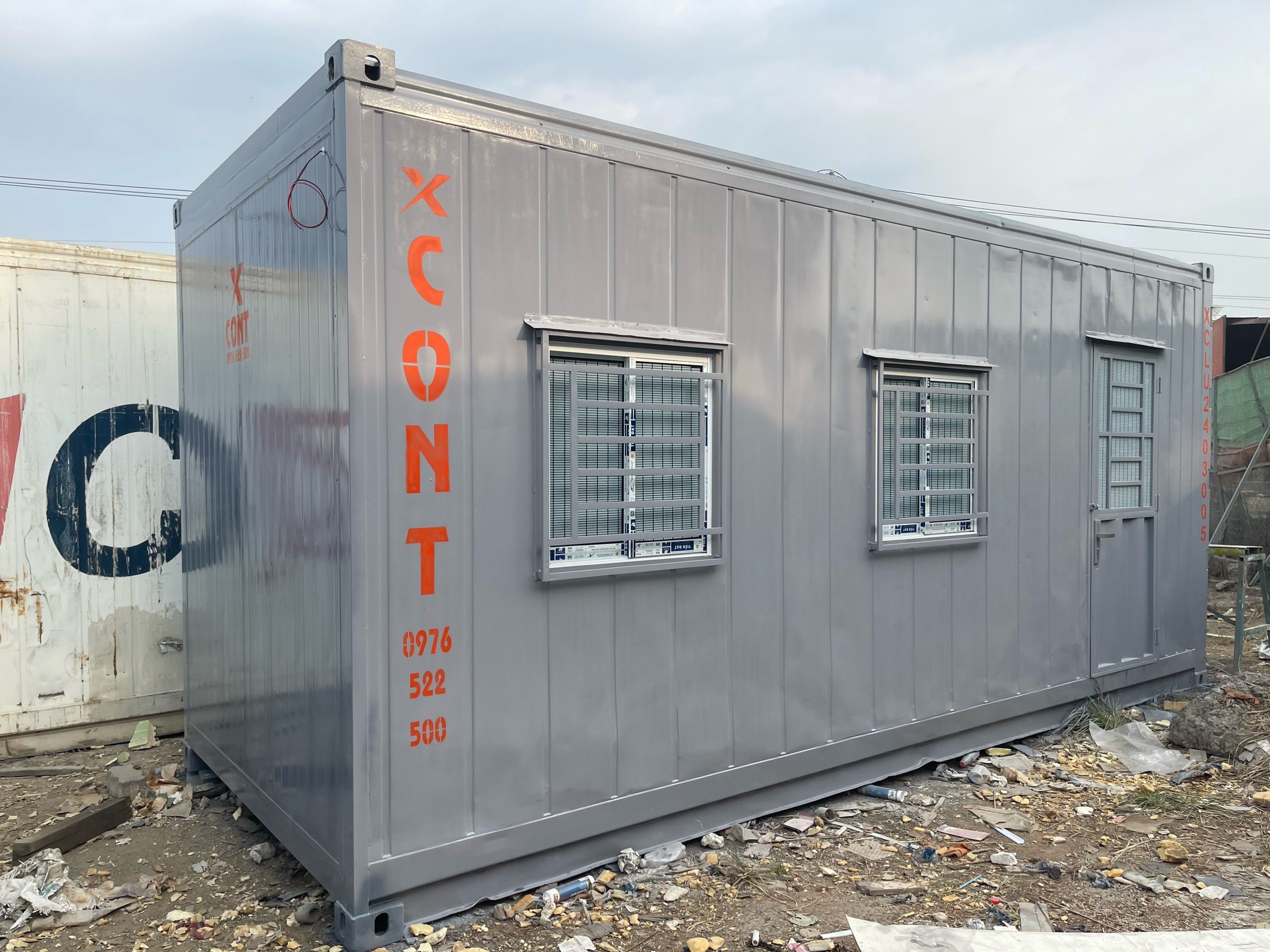 Container văn phòng 20feet bằng vỏ container lạnh - MK Container ...
